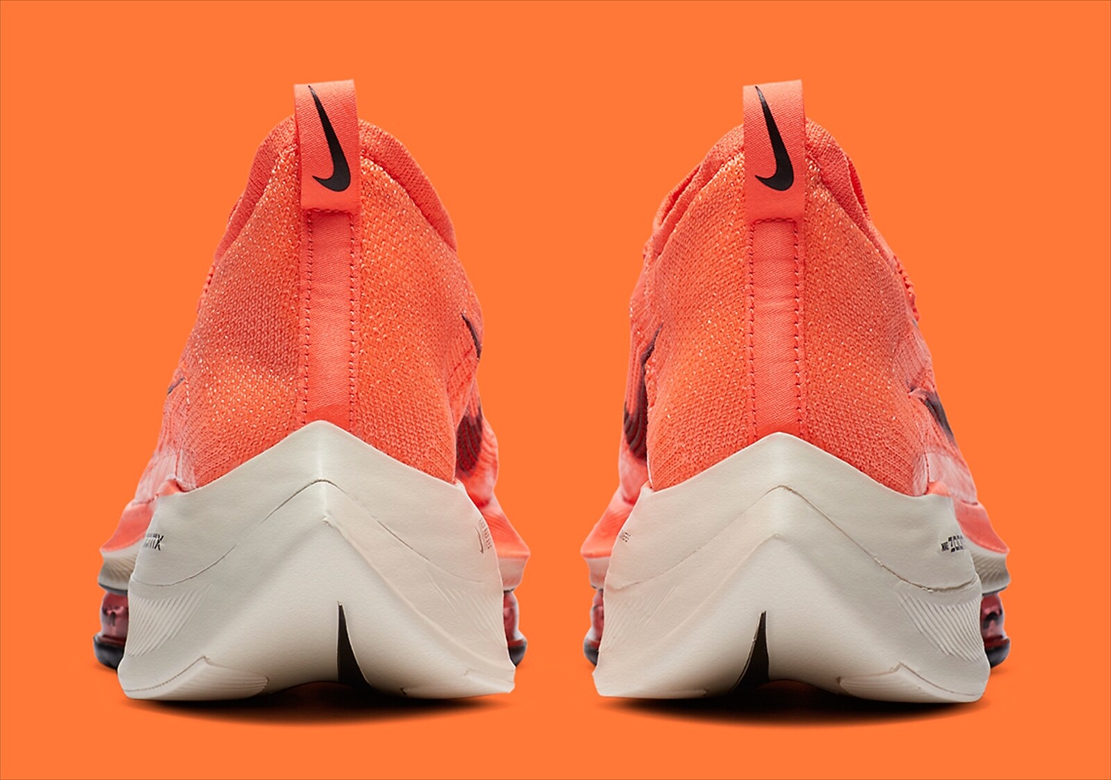 nike alphafly orange