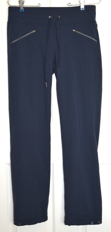 ATHLETA PANTS - NAVY BLUE - SMALL