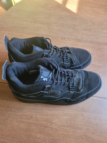 Size 12 - Jordan 4 Retro Mid Black Cat 2006
