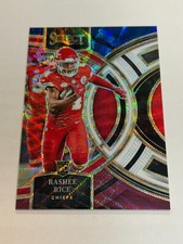 2023 PANINI SELECT RASHEE RICE 218/225 RED WHITE & BLUE TRI COLOR PRIZM ROOKIE 