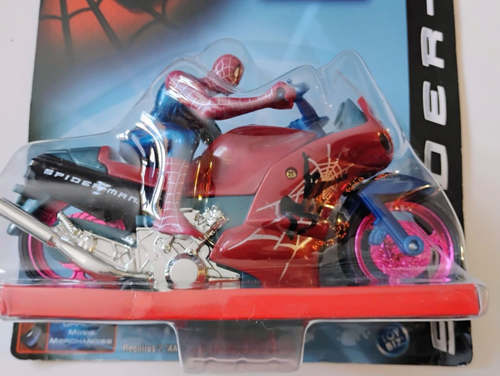 SPIDER-MAN BUMP AND GO CICLO TOYBIZ 2001 NUEVO - Imagen 2 de 9