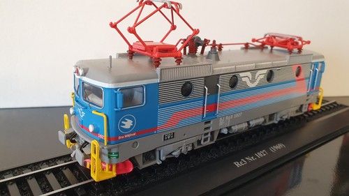 ✅Atlas E-Lok Re3 Nr. 1027 (1969) - Standmodell H0 1:87 - OVP (15) | Condition: Neu: Sonstige (siehe Artikelbeschreibung)
