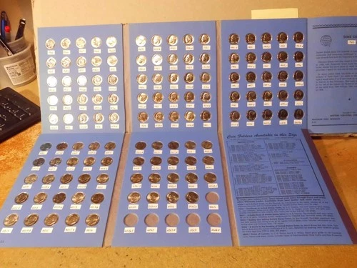 1965 - 2025 ROOSEVELT DIME COMPLETE P&D SET (ALL UNC. COINS) #TOD485