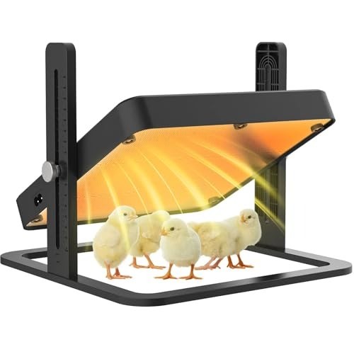 10.6'' Chick Brooder Heating Plate – Simulates Mother Hen Warmth ...