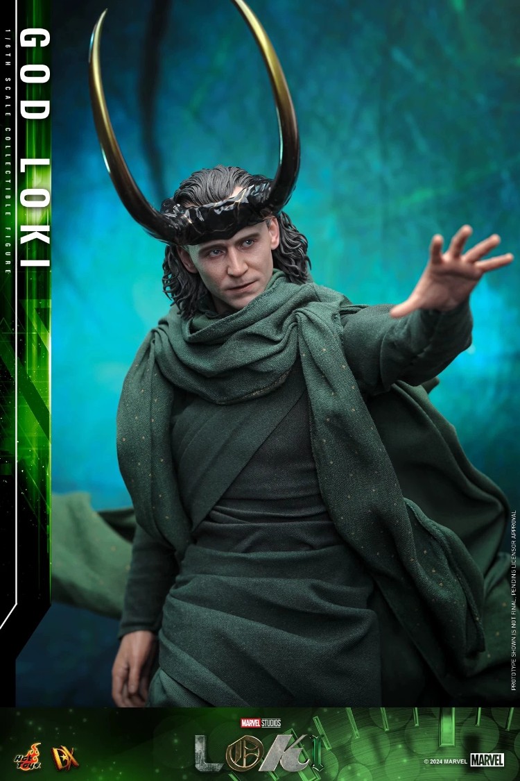 HOT TOYS HT DX40 Loki Season 2 GOD LOKI 1/6 Action Figure Model