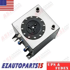 Universal 2.5 Gallon/10L  Aluminum Fuel Cell Gas Tank With level Sender -NEW