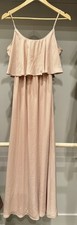 Show Me Your MUMU Caitlin Ruffle Pink Maxi Dress - Size XX Small
