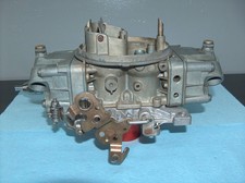 Holley 650 Cfm Double Pumper 4 Barrel Carburetor 4777-2 Carb Wchoke Wline Used