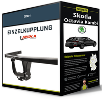 Starre AnhäNgerkupplung für Skoda Octavia Kombi 12- III Typ 5E5 Imiola Hak-Pol