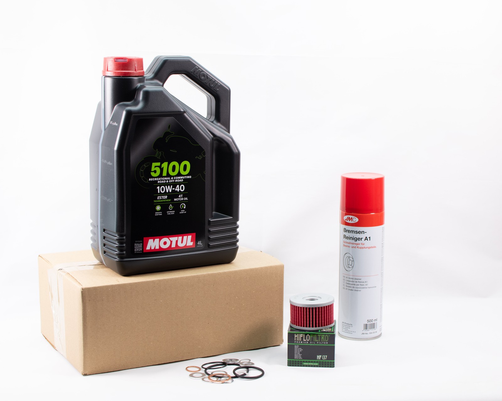 Kit Vidange Suzuki DR 600 Motul 5100 Protège le Moteur et Fluidifie la Boîte de Vitesses