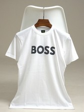 BOSS Men’s Logo T-Shirt – Premium Cotton Tee – (BP) Casual Designer Style