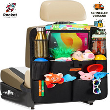 SURDOCA Auto Rücksitz Organizer 8 Taschen 11 Zoll Tablet Schutz