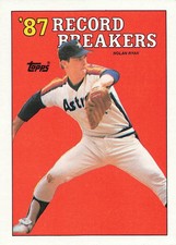 6 Card Vintage Lot Nolan Ryan Topps Fleer Hof Great For $ Bins