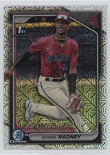 2024 Bowman Chrome Prospects Mega Box Mojo Refractor Adriel Radney #BCP-191 1k98