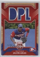 2022 Panini Elite Extra Edition DPL Material Red 16/49 Jalvin Arias #DM-JA sc8