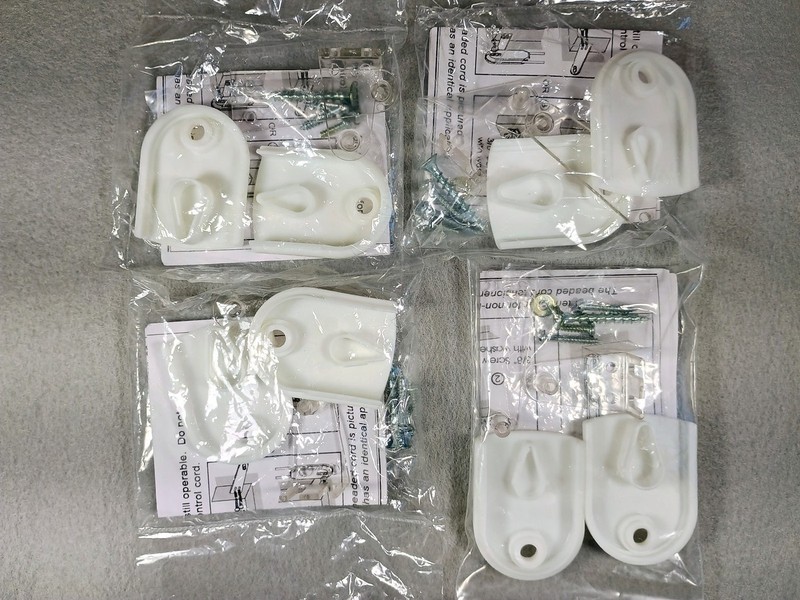 Universal Cord Tension Devices for Corded Window Coverings - Set of 4 Kits