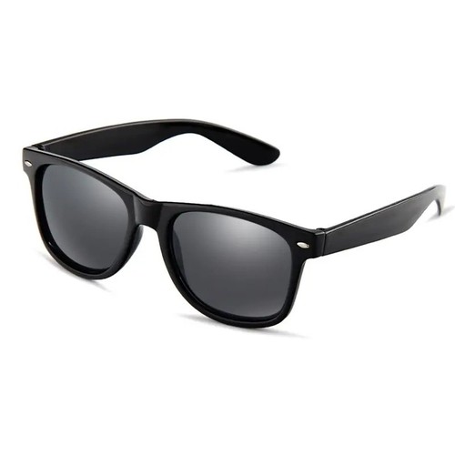 Classic Retro Polarized Sunglasses Men Women UV400 Driving Shades Black