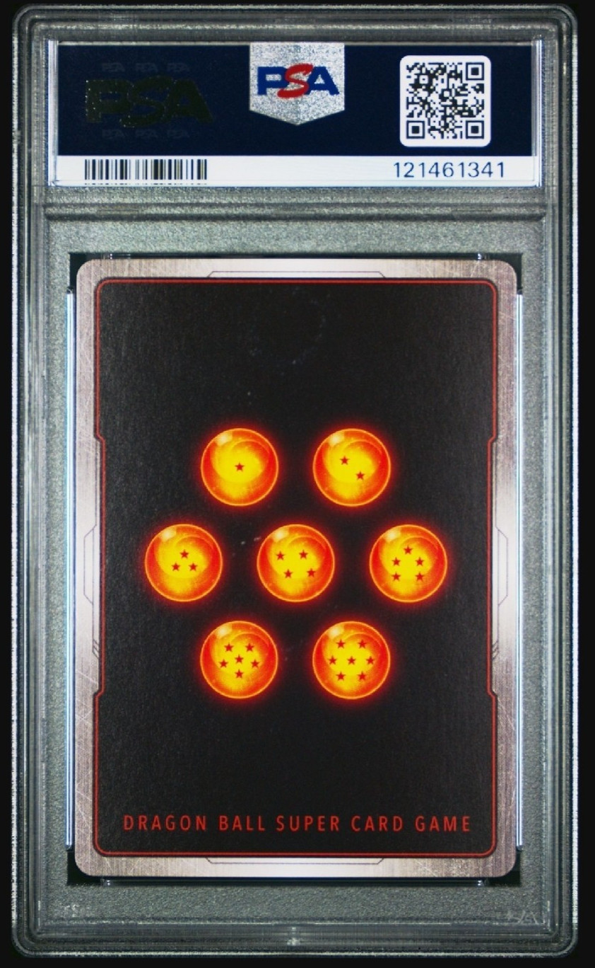 2021 Dragon Ball Super TCG - Great Saiyaman, the Mysterious Hero - Foil (PSA 10) view 2