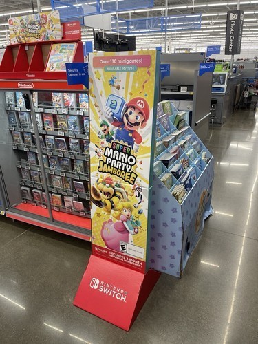 Super Mario Party Jamboree 5FT Vertical Display + BONUS 15" Advertisement 2024