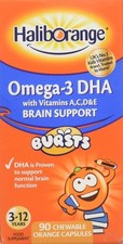 Haliborange Kids Omega-3 Chewy Orange, 90 Count, 100 grams