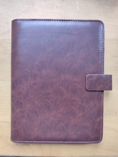 Custodia in Pelle Sintetica per Rocketbook Core o Blocco/Agenda Formato A5