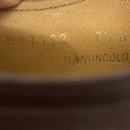 Bruno Magli Ranuncolo Dark Brown Leather Lace Up Derby Oxfords Dress Shoes 7.5 M - Picture 7 of 10