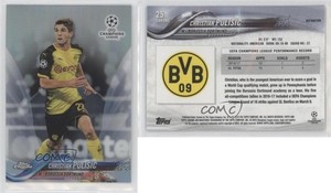 2017-18 Topps Chrome UCL Refractor Christian Pulisic #25