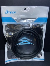 DTECH DT-9005C RS232 Straight Through Transfer Cable F/F 3M Long