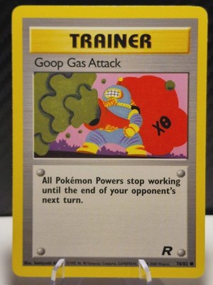 Goop Gas Attack 78/82 - Team Rocket Set - Pokémon TCG - WOTC Vintage