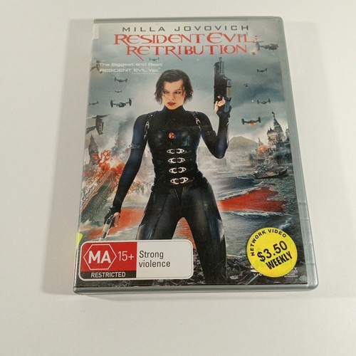Resident Evil DVD Ex Rental Bundle Region 4 PAL Afterlife / Retribution / Final - Bild 7 von 12