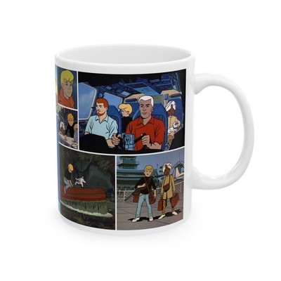  Jonny Quest 11oz Ceramic Mug, TV Fan Gift, Retro Coffee Cup, Pop Culture