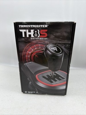 Thrustmaster - TH8S Shifter Add-On, 8-Gear Shifter for Racing Wheel Compatible