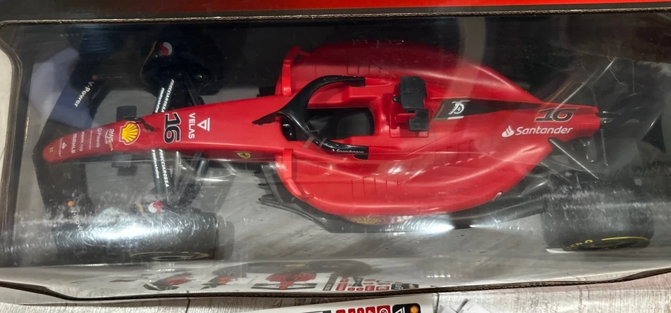 Authentic Licensed Rastar 1:12 Ferrari F1 75 Remote Control Car Formula 1 RC Car - Image 3 of 4