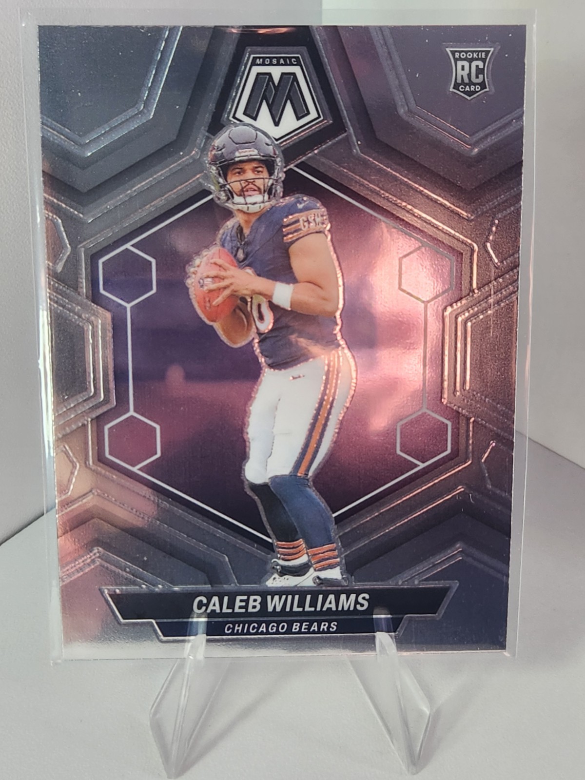 2024 Panini Mosaic Caleb Williams RC #301 Base Card Chicago Bears