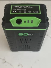 3700mAh 80V Replacement for Greenworks 80V Battery PRO Lithium ion Compatible...