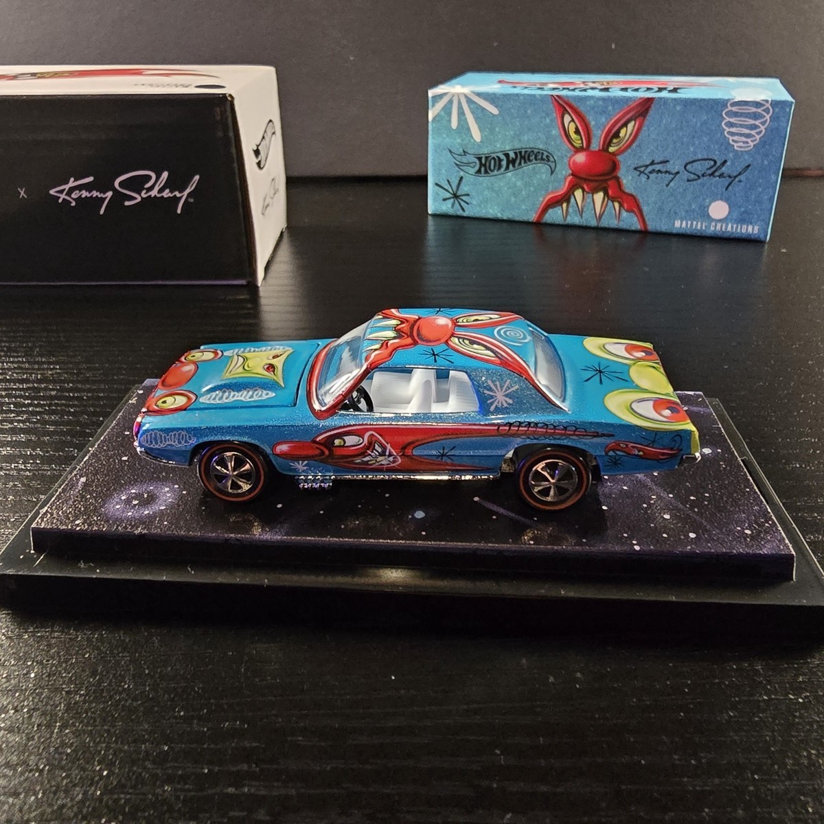 🔥Hotwheels🔥 RLC Kenny Scharfs Zoom Custom T Bird 1/64 Diecast