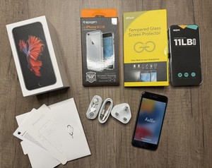 Apple iPhone 6s 128GB Spacegrau A1688 plus Extras GC neuer Akku erforderlich