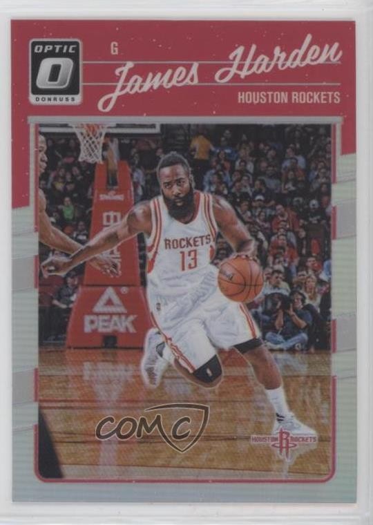 2016-17 Panini Donruss Optic Holo Silver Prizm James Harden #110 1e3
