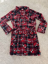 Boys Size 12/14 Spiderman Bath Robe