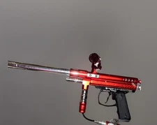 Kingman Spyder Shutter Red 68 cal Semi Auto Paintball Gun Marker As is shown w4a