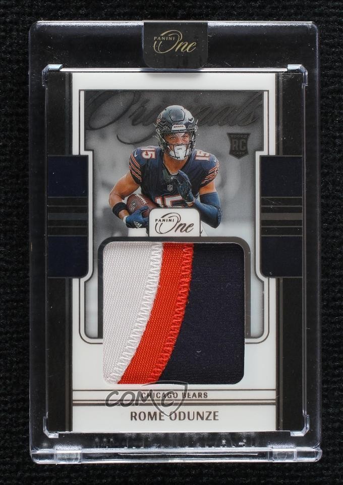 Rome Odunze Panini One One Original Patches #OOPROE Base