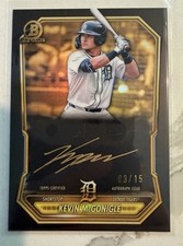 2026 Bowman Kevin McGonigle Gold Ink Auto /15 CPA-KMC Tigers ROY leader