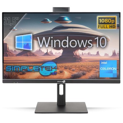 All In One 22'' G460 Ram 4GB SSD 120GB Windows 10 Pro AIO Computer VESA PC LCD
