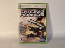 Chrome Hounds (Xbox 360, 2006) CIB, Tested, Works, Disc has scratches/scuffs