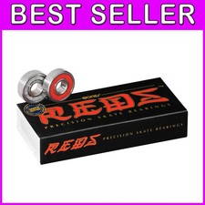 Precision Reds Skate Rated Bearings - 16 Pack