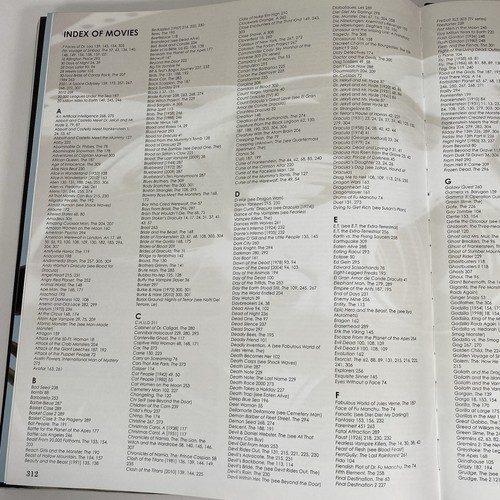 Monsters in the Movies: 100 Years of Cinematic Nightmares, Landis, John 1st Ed - Picture 22 of 24