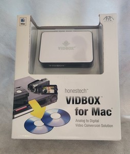 Honestech Vidbox For Mac Analog to Digital Video Conversion Solution New Sealed