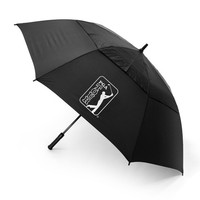 PGA TOUR 62-Inch Golf Umbrella Windproof  Waterproof Double Canopy Auto Open