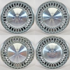 1974-1976 Mercury Cougar 719 14 Hubcaps Wheel Covers D4wy1130c Used Set4