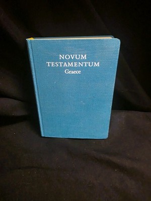 Novum Testamentum Graece -- 1960 Printing